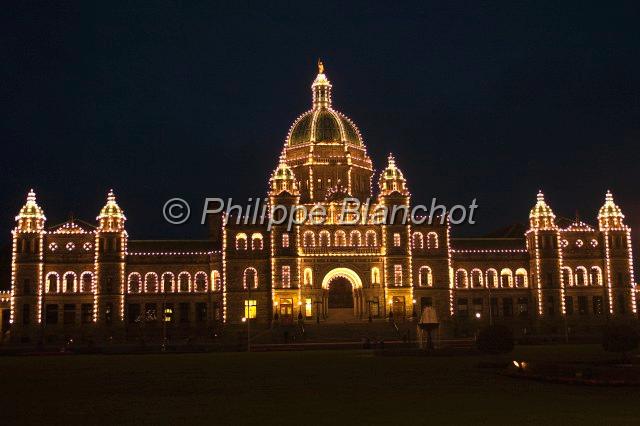 canada colombie britannique 44.JPG - Parlement de Victoria de nuit, Ile de Vancouver, Colombie-Britannique, Canada